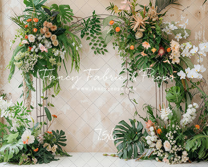 Garden Arch In Bloom - With Sweep Option