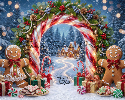 Gingerbread Welcome - With Sweep Option