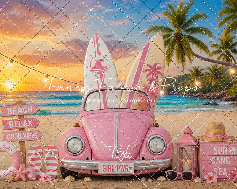Girl Power Beach Bug - With Sweep Option
