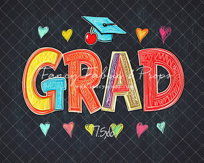 Color Me Graduate - With Sweep Option