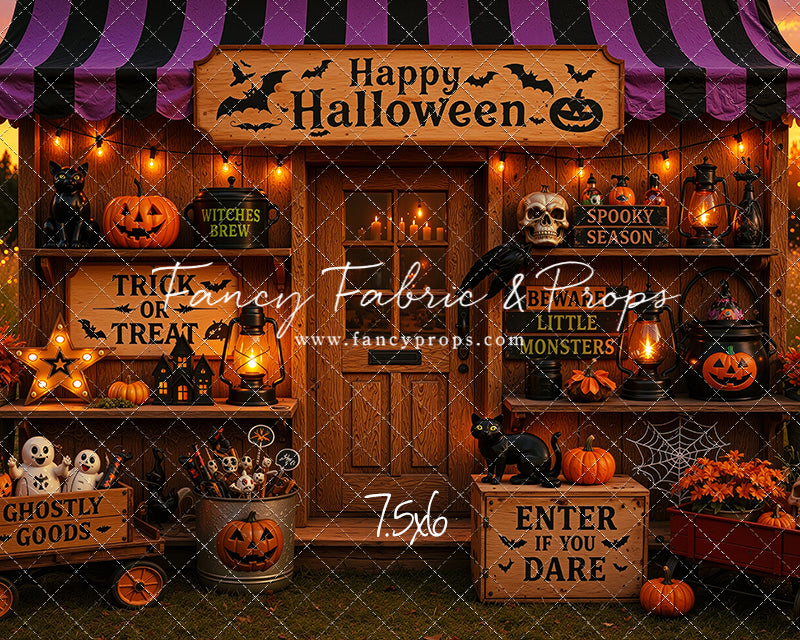 Haunted Harvest Stand - with Sweep Option
