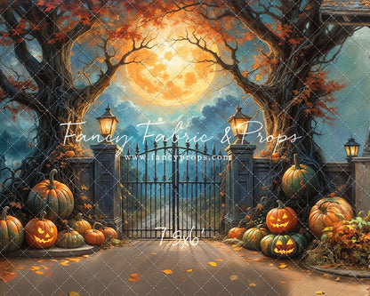 Halloween Lantern Lane - With Sweep Option
