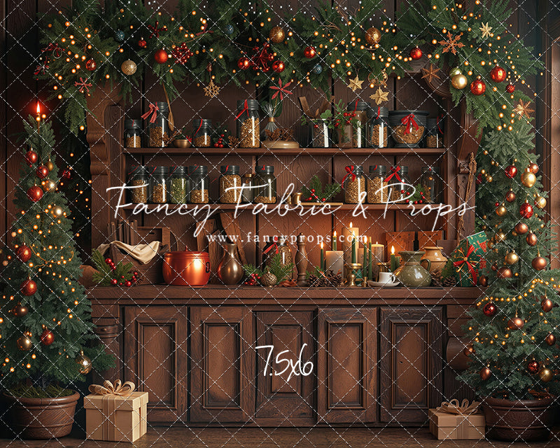 Holiday Pantry Kitchen - With Sweep Option