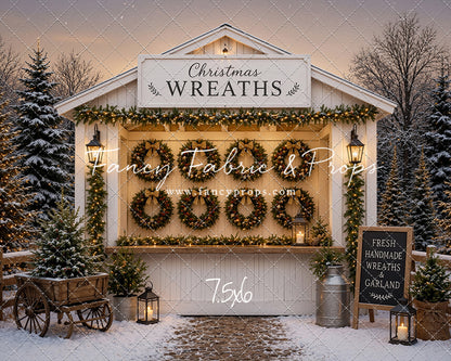 Holly Wreath Stand - with Sweep Option