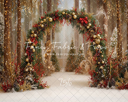 Holly & Pine Archway - With Sweep Option