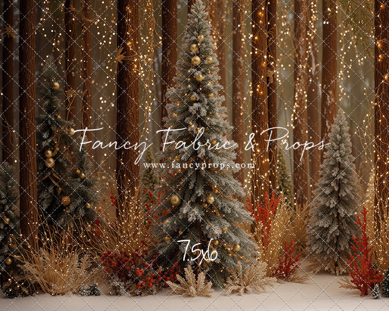 Holly & Pine Forest - With Sweep Option