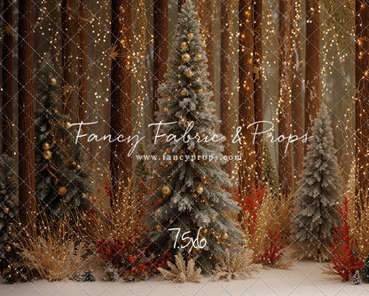 Holly & Pine Forest - With Sweep Option