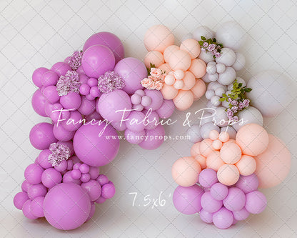 Jazzy Magenta Balloon Arch