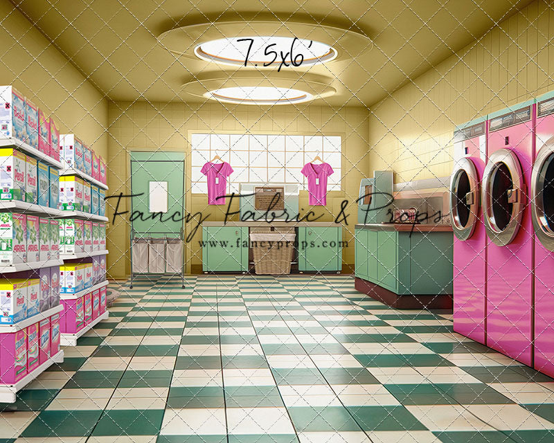 Laundry Day - Yellow - With Sweep Option