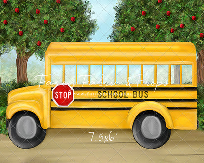 Little Yellow School Bus - With Sweep Option