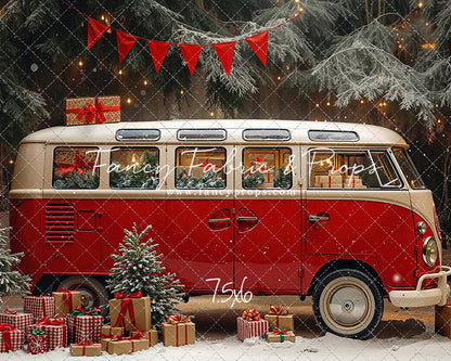 Merry Little Bus Stop - with Sweep Option
