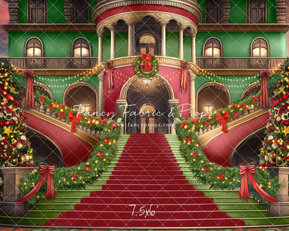 Merry Mansion- Multi Color Rug - with Sweep Option