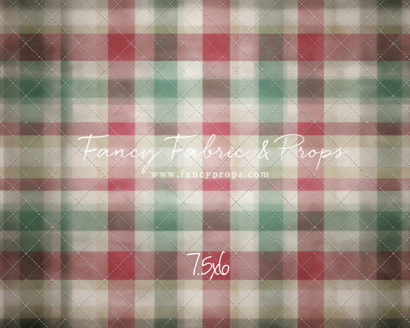 Merry Morning Plaid - With Sweep Option