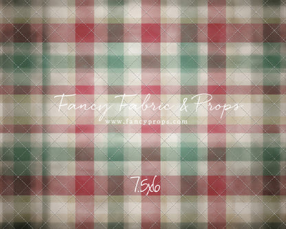 Merry Morning Plaid - With Sweep Option