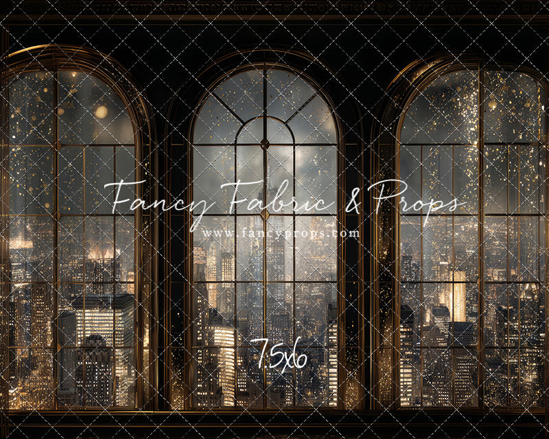 Midnight Skyline Ballroom - with Sweep Option