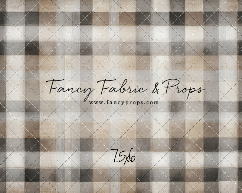 Mocha Flannel - With Sweep Option