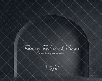 Modern Midnight Alcove - Solid Floor - With Sweep Option