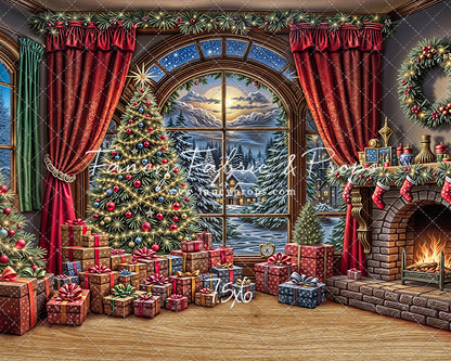 Moonlight & Mistletoe - with Sweep Option