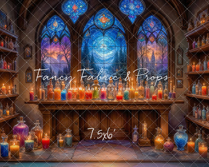 Mystic Potion Emporium - Cement Floor - With Sweep Option