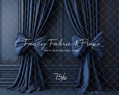 Navy Luxe Bows - With Sweep Option