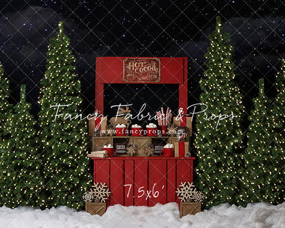 Nighttime Cocoa Stand