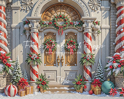 North Pole Manor Gates - with Sweep Option