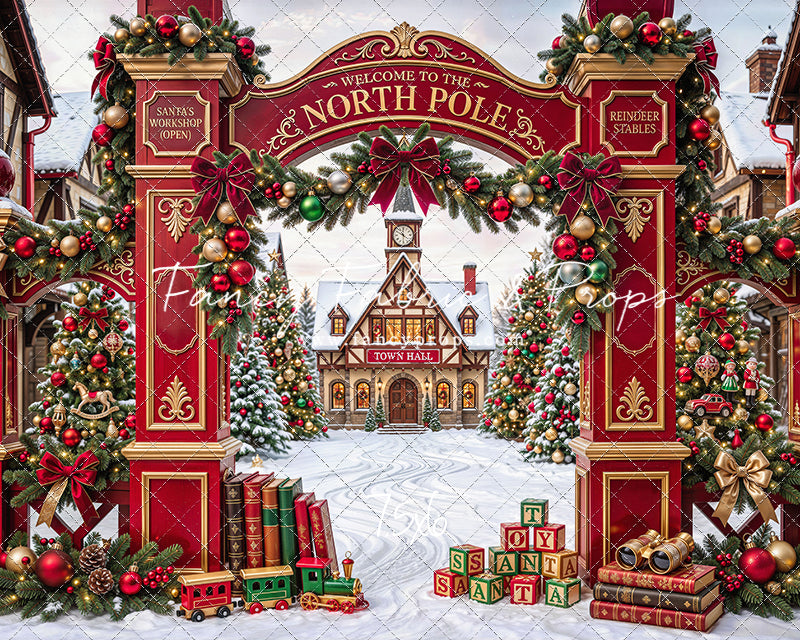 North Pole Town Hall - with Sweep Option