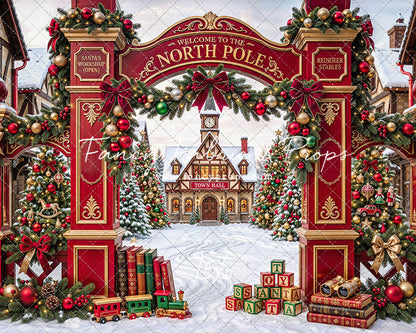 North Pole Town Hall - with Sweep Option