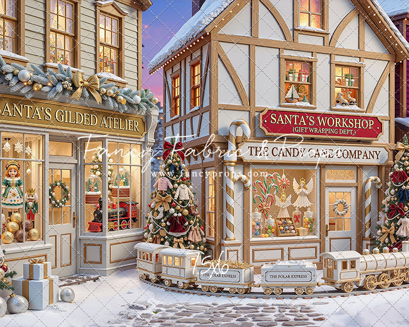North Pole Village  - with Sweep Option