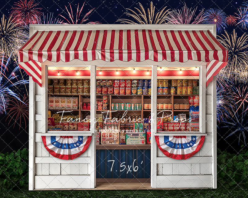 Old Glory Fireworks Shop - With Sweep Option
