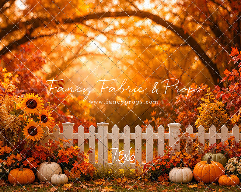 Pumpkin Patch Garden - With Sweep Option