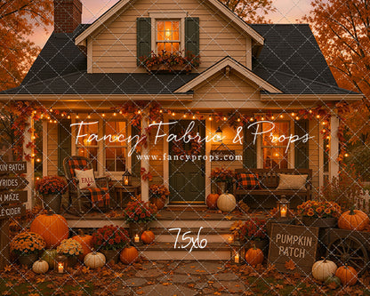 Pumpkin Patch Welcome - With Sweep Option