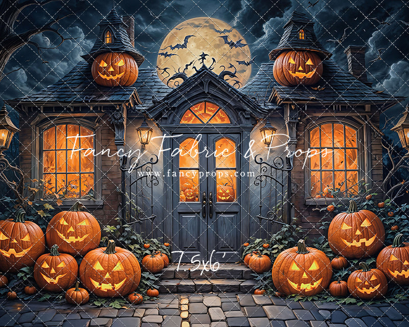 Pumpkin Path to Haunted Manor - With Sweep Option