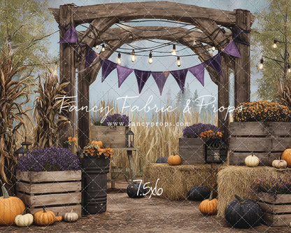 Pumpkin & Plum Harvest - with Sweep Option