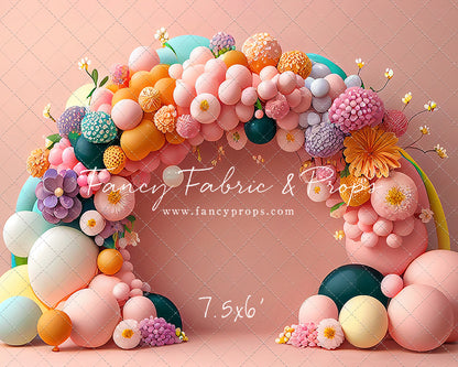 Rainbow Princess Paradise - Balloon Arch