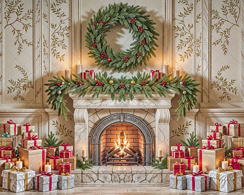 Regal Hearth & Holiday Cheer - with Sweep Option