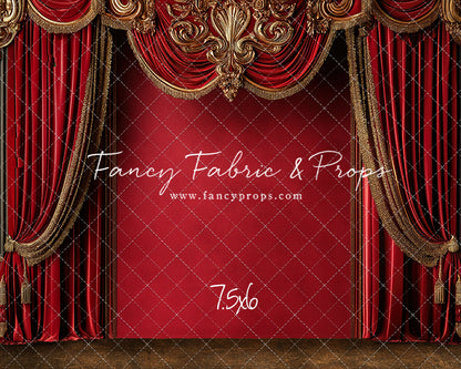 Regal Red Chamber Wall - With Sweep Option