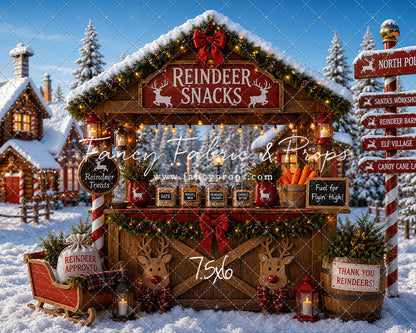 Reindeer Snacks- With Sweep Option