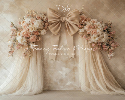 Ribboned Bloom  - With Sweep Option