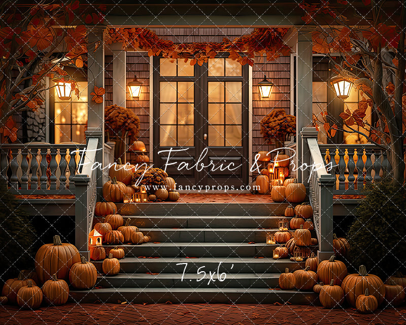 Rich Autumn Porch