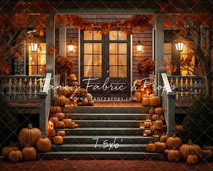 Rich Autumn Porch