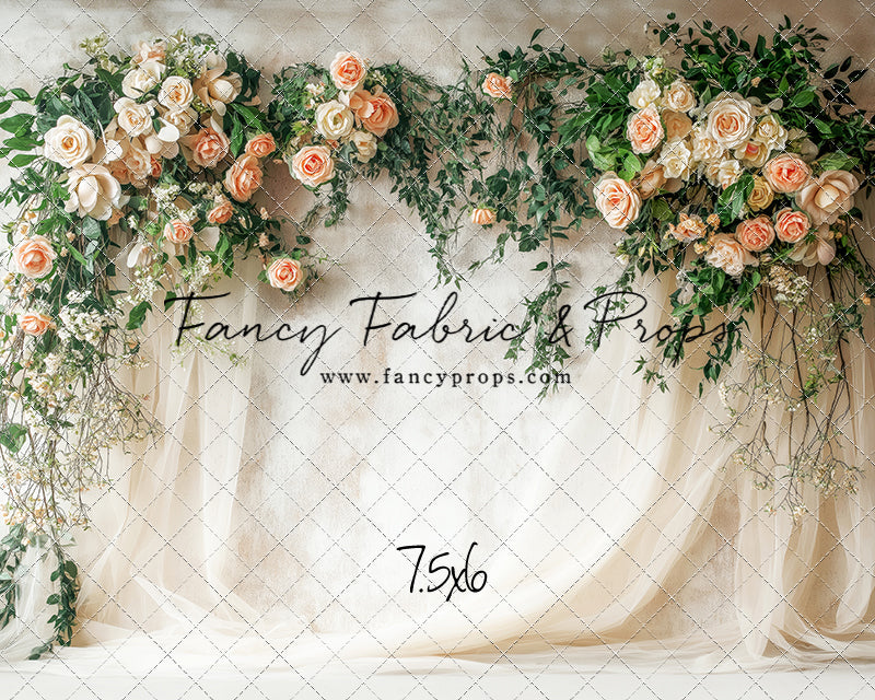 Rosette Drape - With Sweep Option