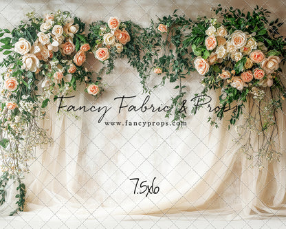 Rosette Drape - With Sweep Option