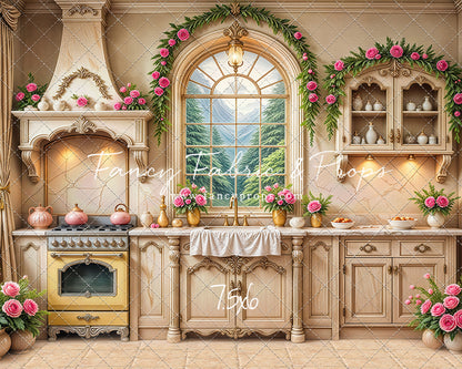 Rosewood Cottage Kitchen - With Sweep Option