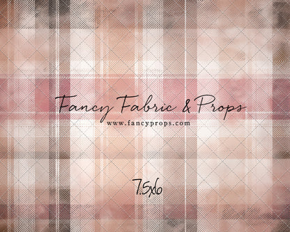 Rosewood Plaid - With Sweep Option