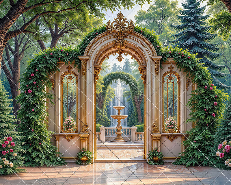 Royal Garden Gateway - With Sweep Option