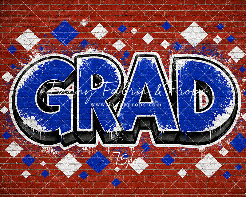 Royal & White Grad - With Sweep Option