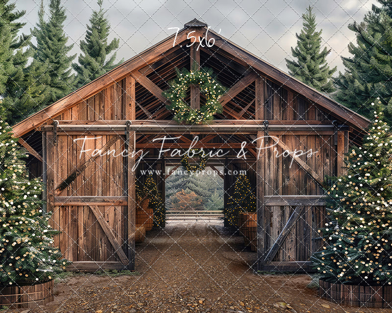 Rustic Country Tree Farm - with Sweep Option