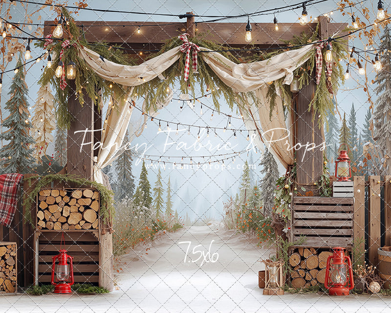 Rustic Winter Passage - With Sweep Option