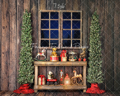 Rustic Workshop Window